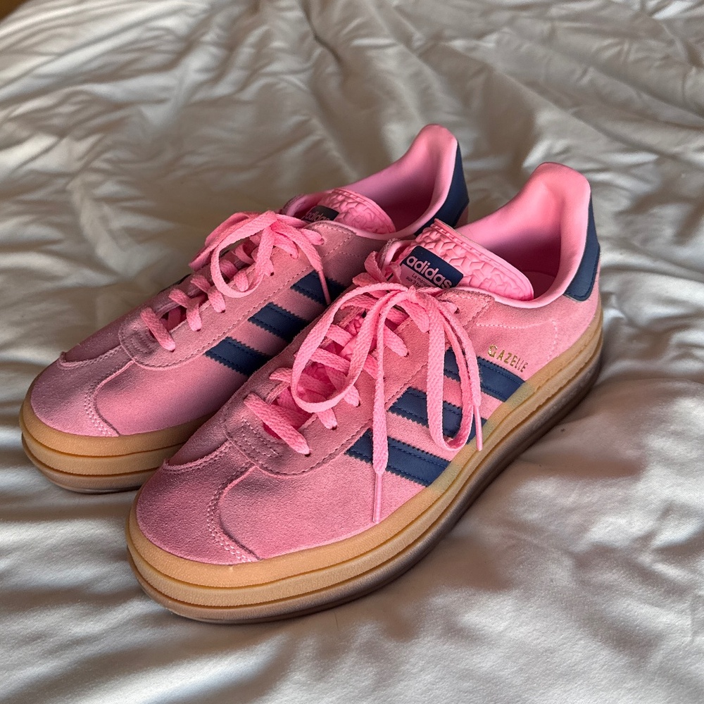 adidas Wmns Gazelle Bold 'Pink Glow Gum'